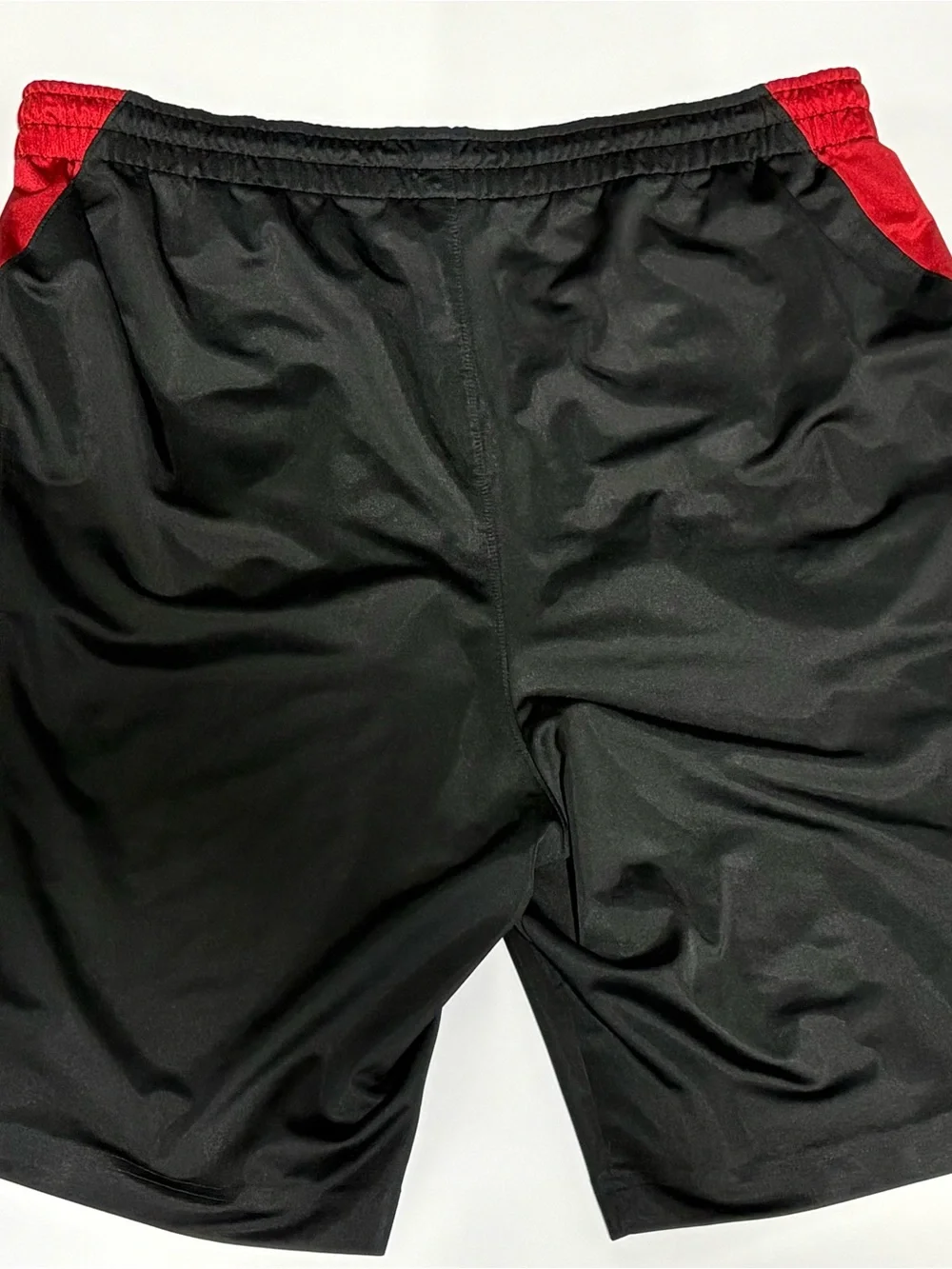 Jordan Men’s Black, Red & Gray Athletic Basketball Shorts